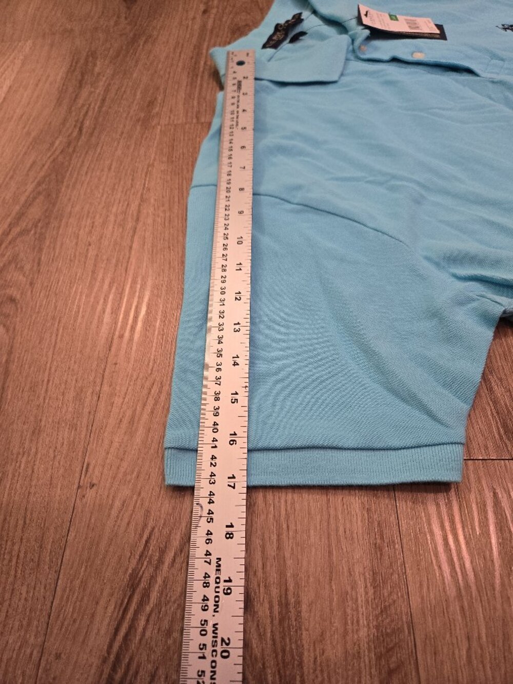 U.S. Polo Assn. Men's Short Sleeve Blue Polo NWT - Picture 6 of 8